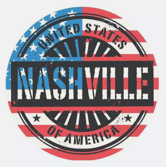 Nashville Tennessee Sticker Decal Bumper Sticker
