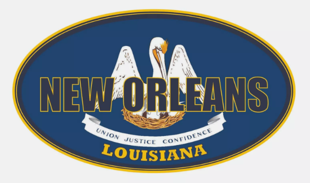 New Orleans Louisiana Sticker Decal