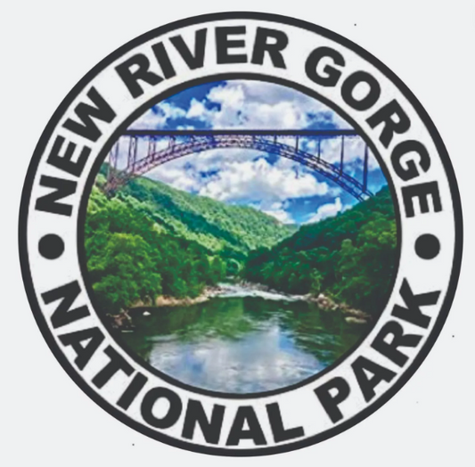 New River Gorge National Park West Virginia Sticker Decal Bumper Sticker