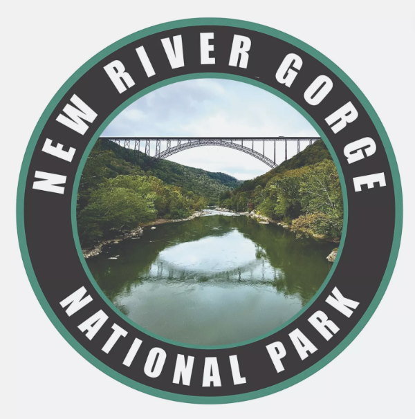 New River Gorge National Park West Virginia Sticker Decal Bumper Sticker