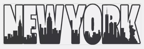 New York City Sticker Decal