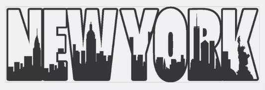 New York City Sticker Decal