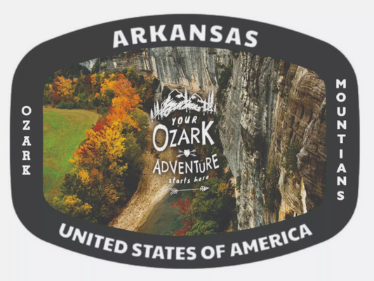 Ozark Mountains Arkansas Sticker Decal Bumper Sticker