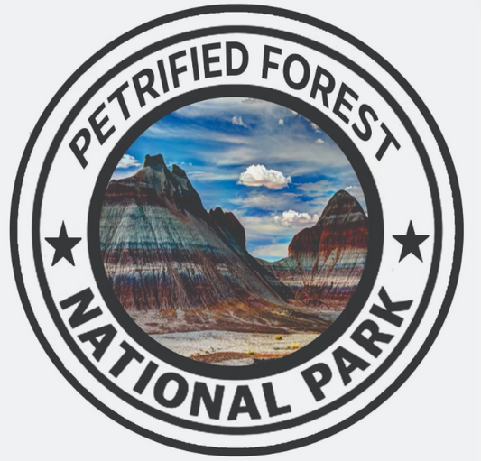 Petrified Forest National Park Sticker Arizona National Park Decal