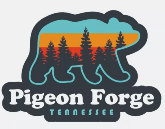 Pigeon Forge Tennessee Sticker Decal Bumper Sticker