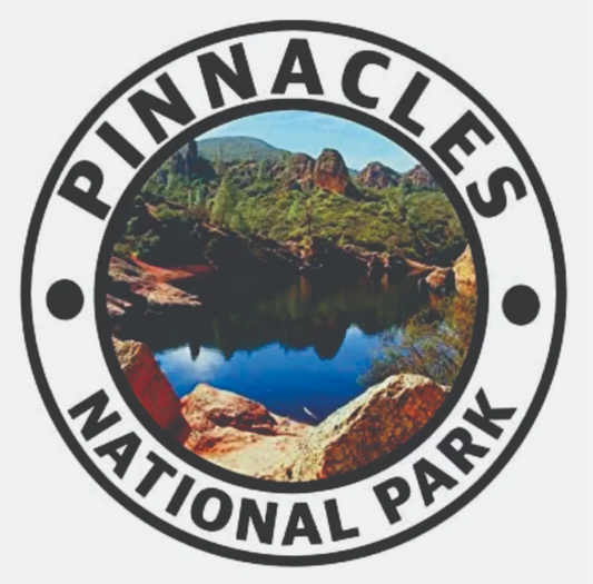 Pinnacles National Park Sticker California National Park Decal