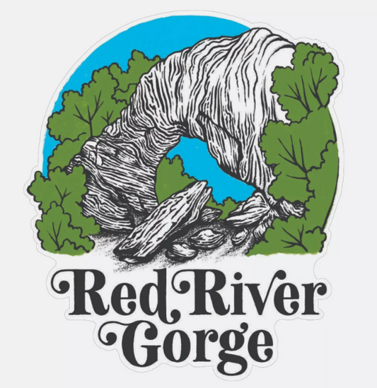 Red River Gorge Kentucky Sticker Decal Bumper Sticker