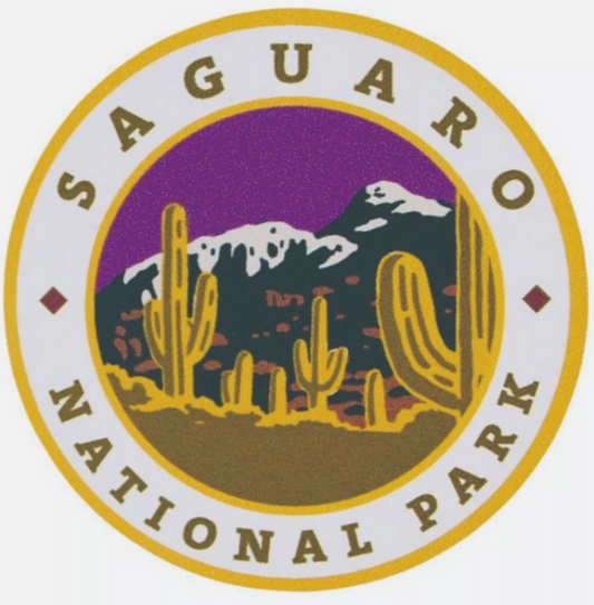 Saguaro National Park Sticker Arizona National Park Decal