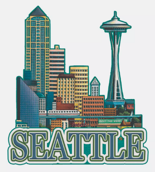 Seattle Washington Sticker Decal Bumper Sticker