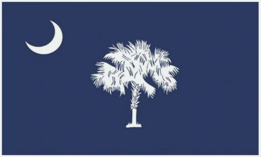 South Carolina State Flag Sticker, Decal, Bumper Sticker Vacation Sticker