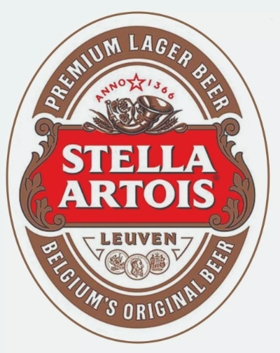 Stella Artois Beer Decal