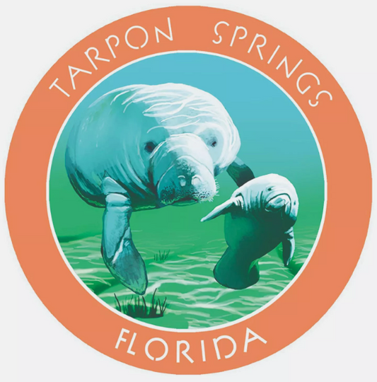 Tarpon Springs Florida Sticker Decal Bumper Sticker