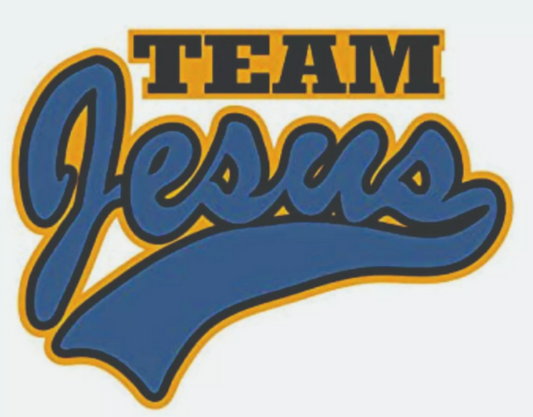 Team Jesus Decal Logo Bumper Sticker