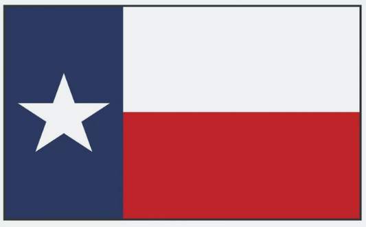 Texas State Flag Sticker, Decal, Bumper Sticker Vacation Sticker