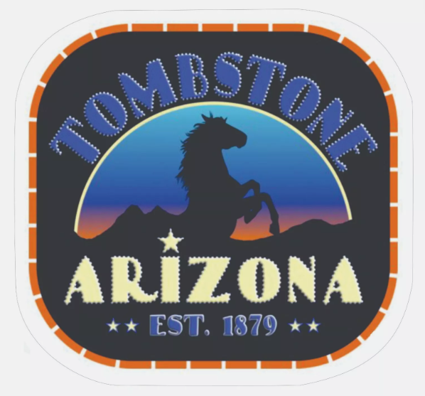 Tombstone Arizona Sticker Decal Bumper Sticker