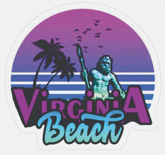 Virginia Beach Virginia Sticker Decal Bumper Sticker