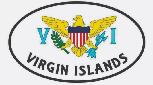Virgin Islands Sticker Decal