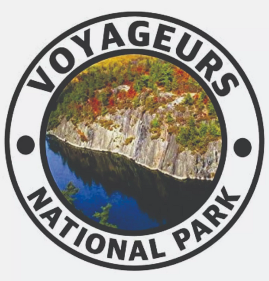 Voyageurs National Park Sticker North Minnesota National Park Decal