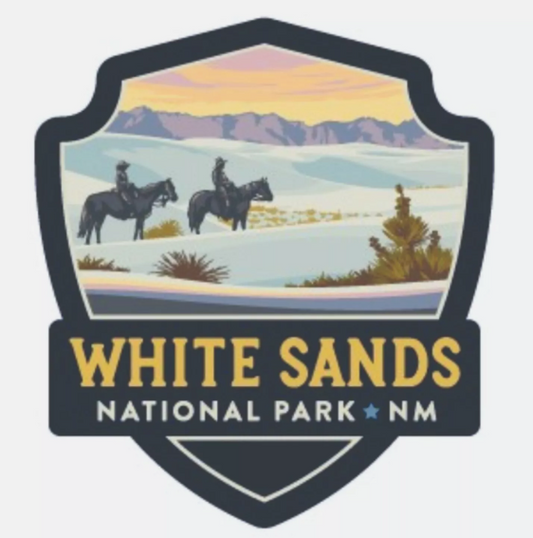 White Sands National Park Sticker North New Mexico National Park Decal
