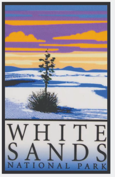 White Sands National Park Sticker North New Mexico National Park Decal