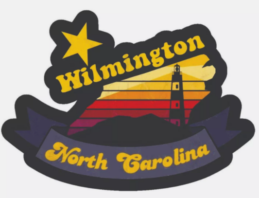 Wilmington North Carolina Sticker Decal Bumper Sticker