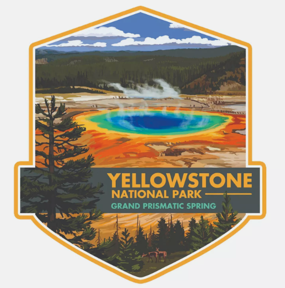 Yellowstone National Park Sticker Decal Bumper Sticker